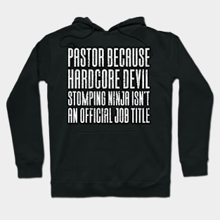 Pastor Church Jesus Hoodie